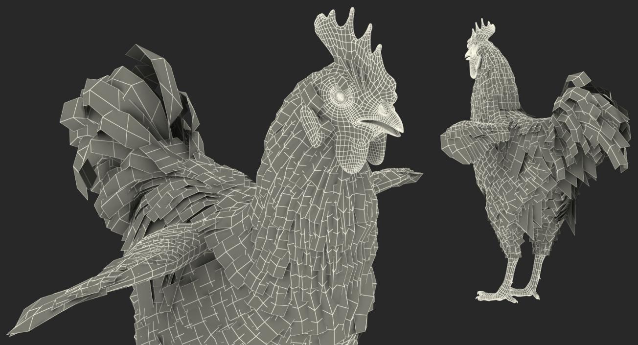 Brown Hen 3D model