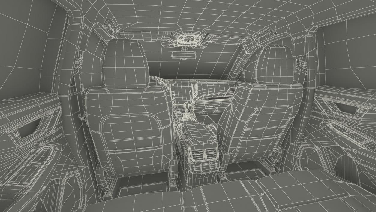 3D model Outback 2021 SUBARU Rigged for Maya
