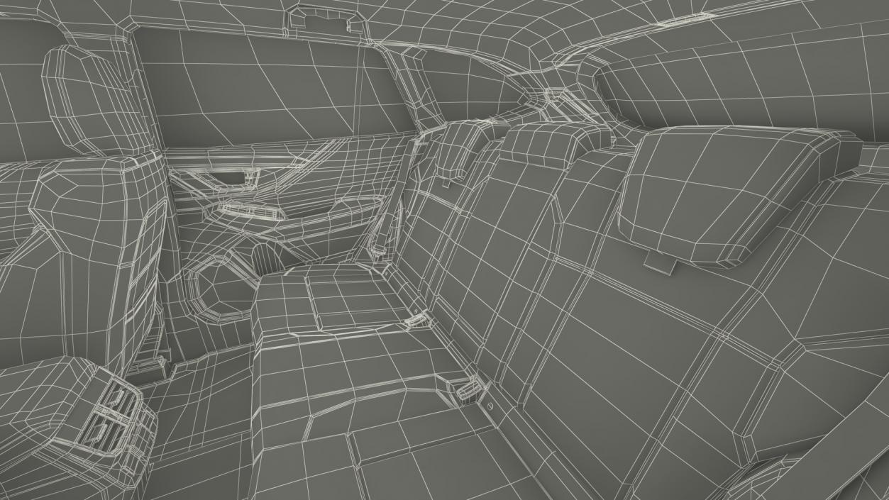 3D model Outback 2021 SUBARU Rigged for Maya
