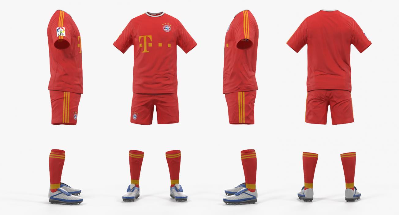 3D Soccer Uniform Bayern