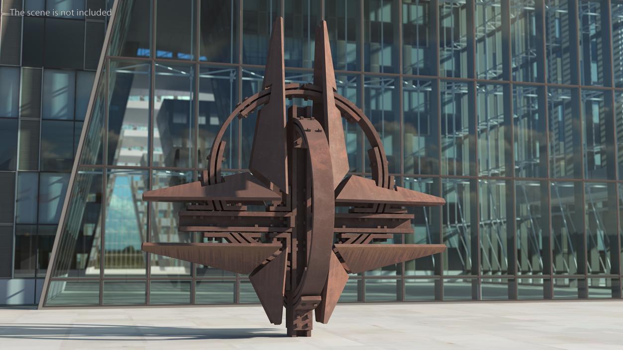 NATO Sculpture 3D model