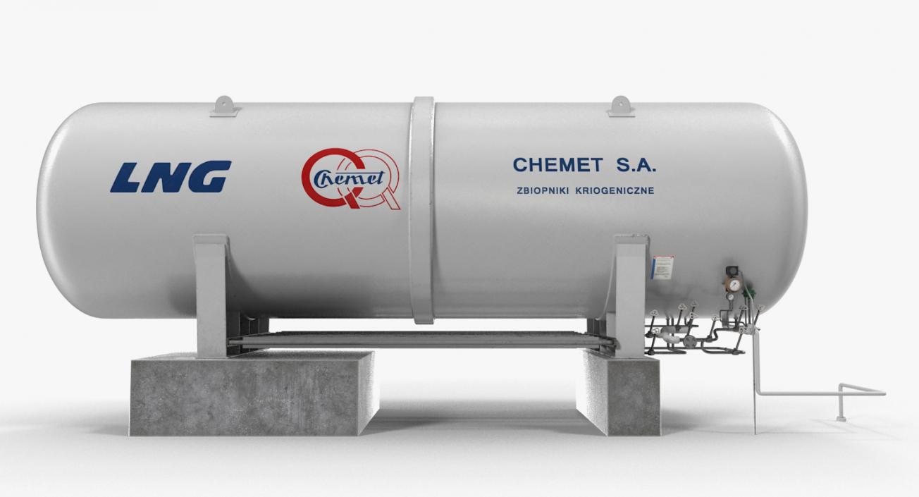 3D LNG Cryogenic Storage Tank