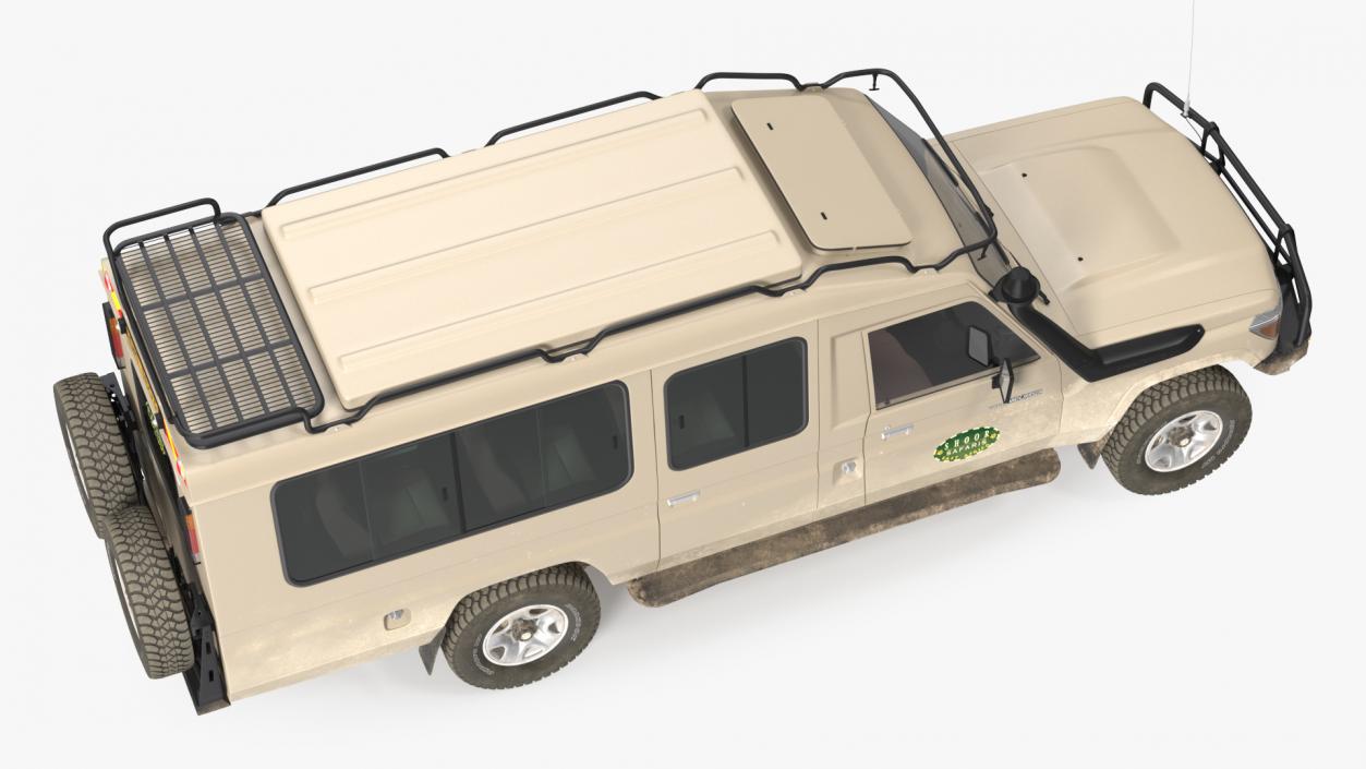 Toyota Land Cruiser Safari Beige 3D