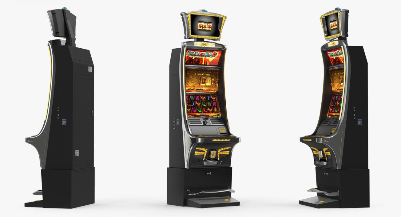 Casino Slot Machine Gold 3D model