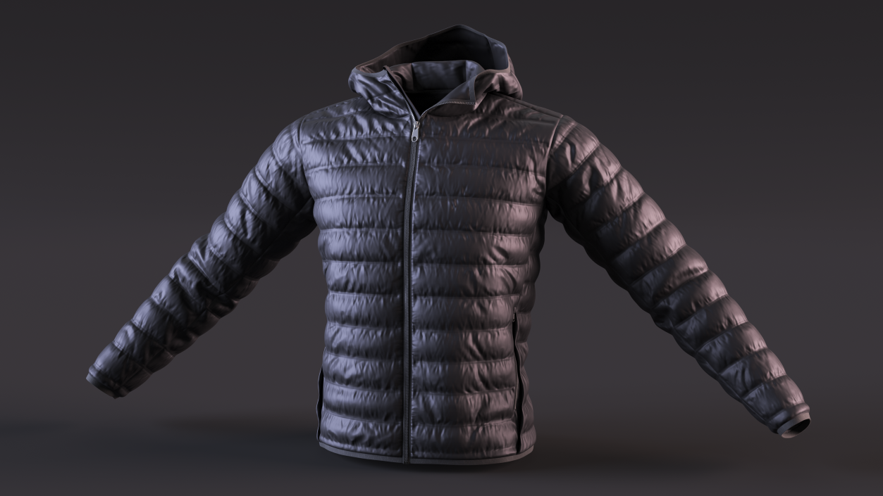 Jacket Black 3D