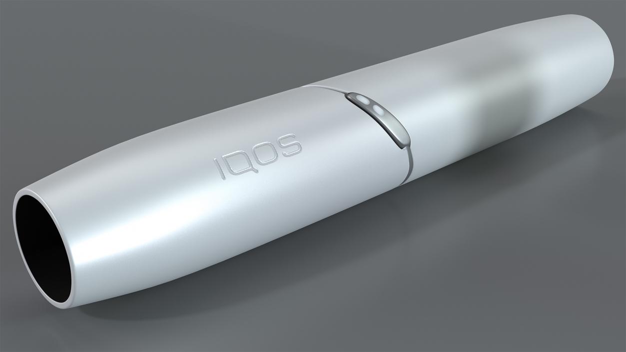 IQOS 3 DUO Electronic Cigarettes White Set 3D