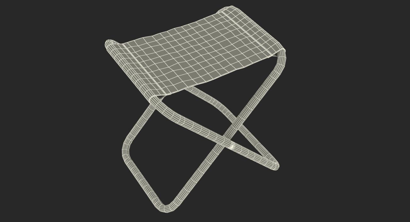 Portable Fishing Chair 3D