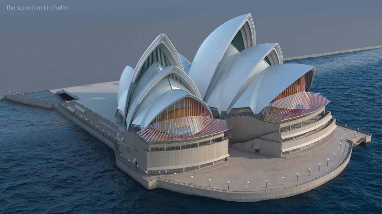 3D Sydney Opera House Performing Arts Centre