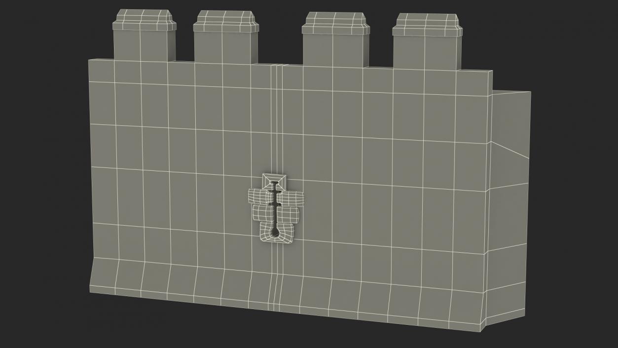 Medieval Castle Set 3D model