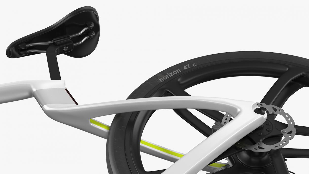 Superstrata E Carbon Electric Bike White Rigged 3D
