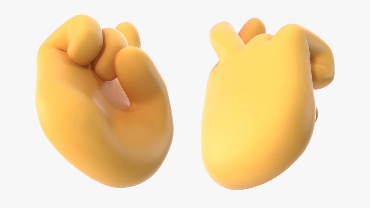 3D Crossed Fingers Emoji