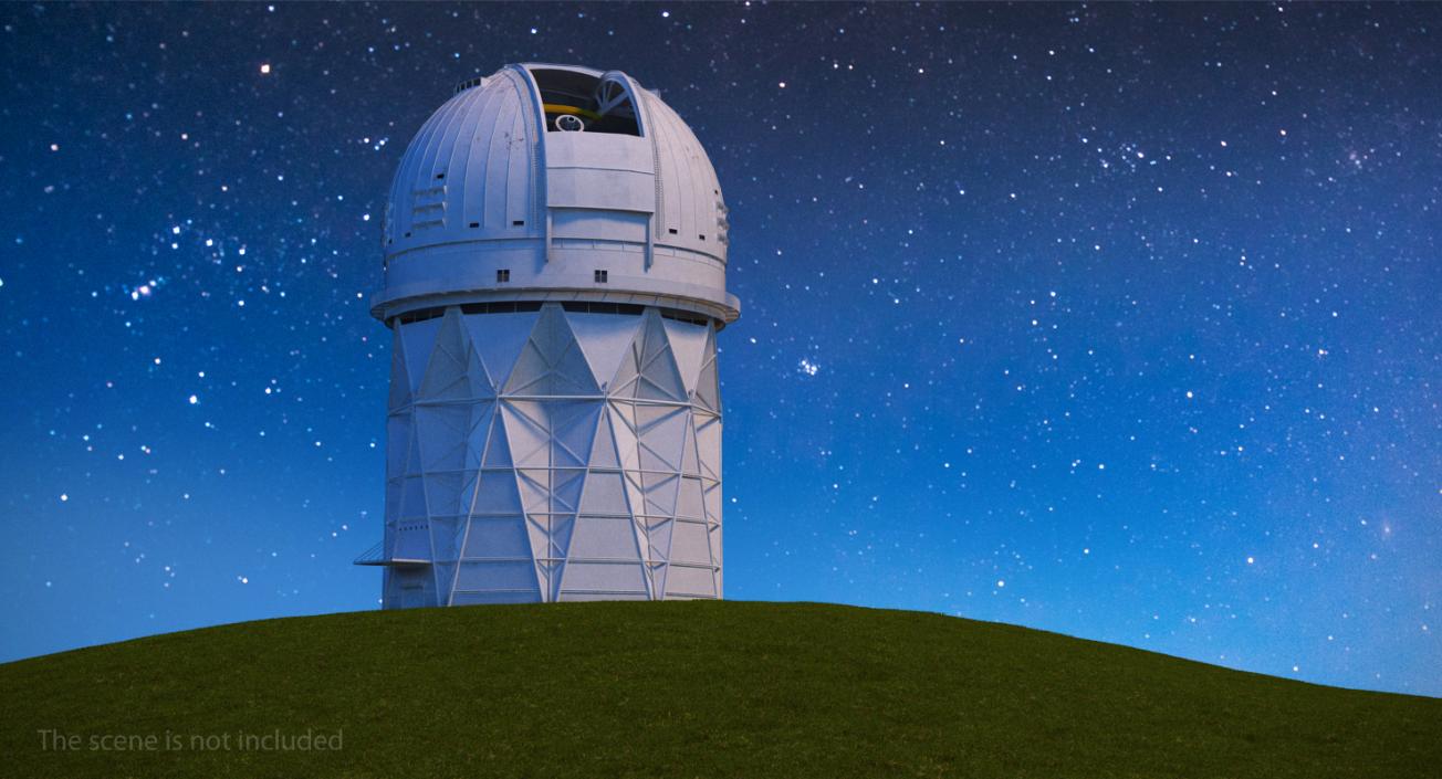 Kitt Peak National Observatory Building 3D model