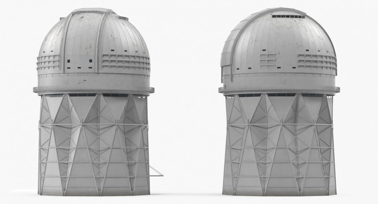 Kitt Peak National Observatory Building 3D model