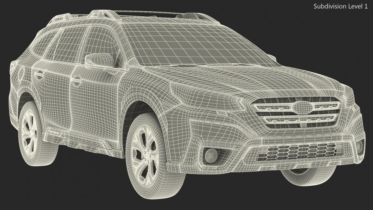 SUBARU Outback 2021 3D model