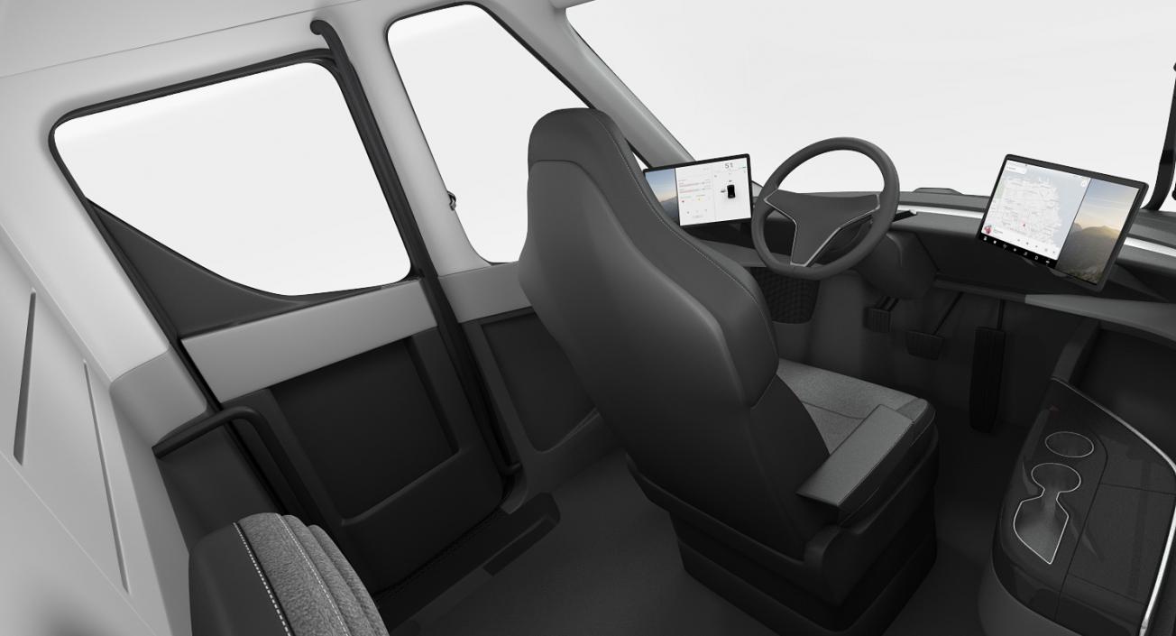 3D Tesla Semi Truck