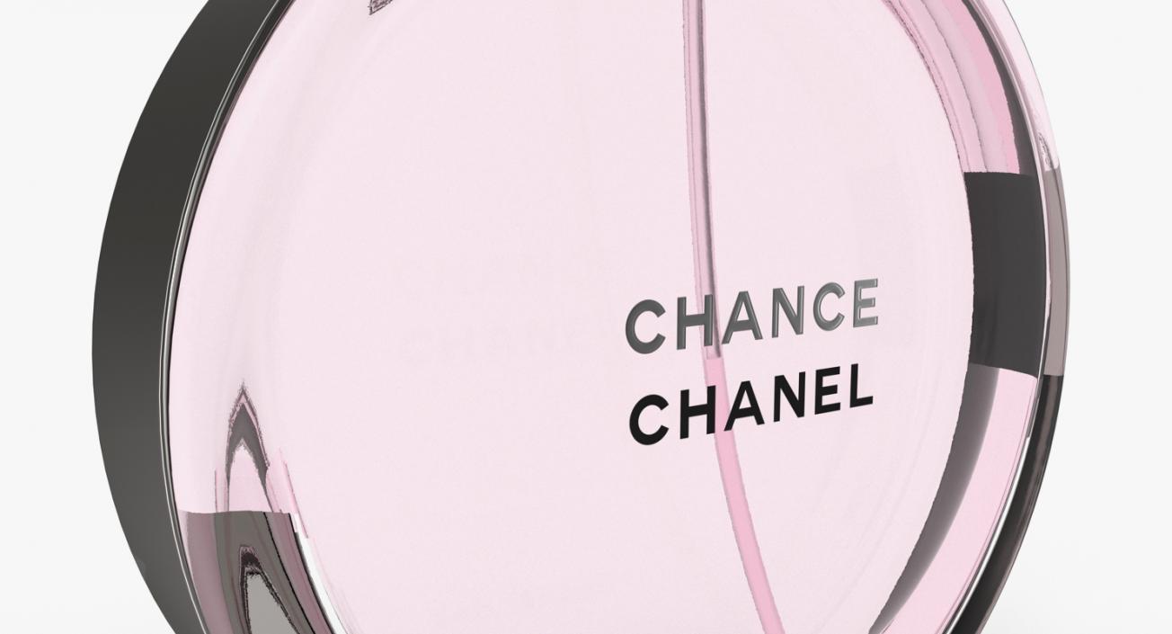 3D Chanel Chance Eau Tendre Parfum Bottle model
