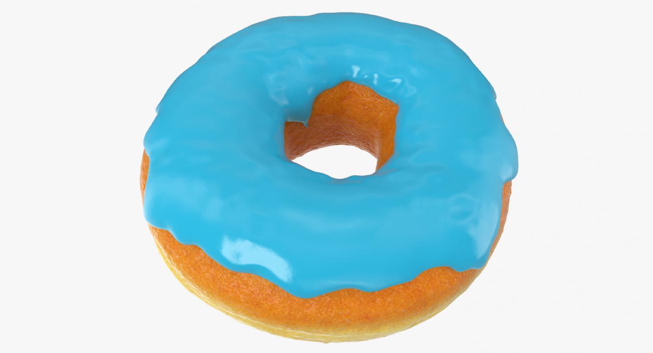 3D model Blue Donut