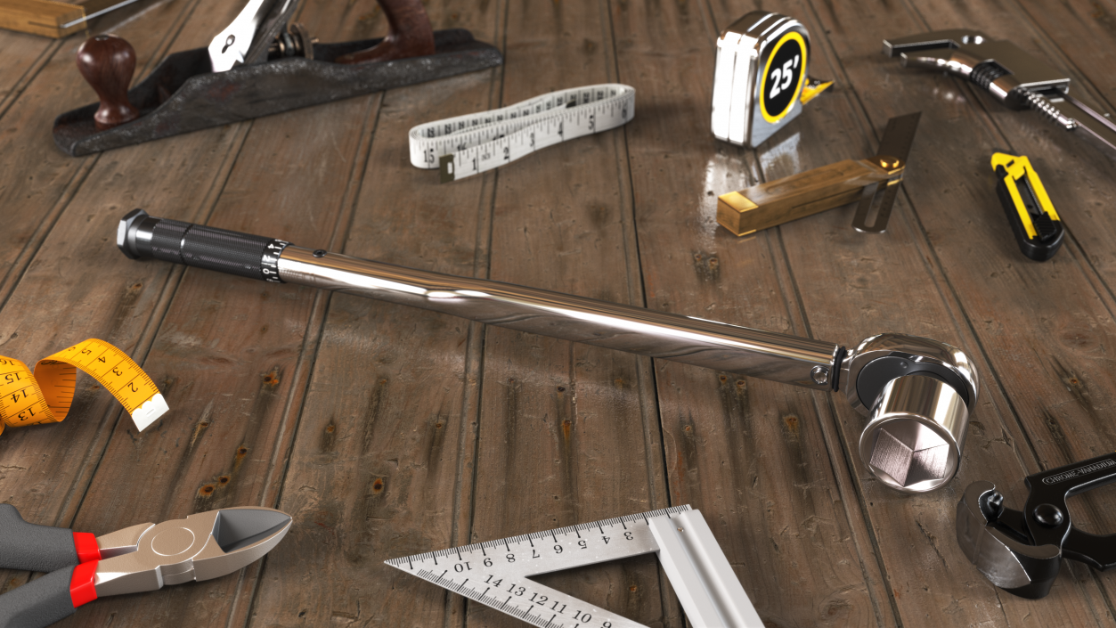 3D model Drive Click 20mm Torque Wrench