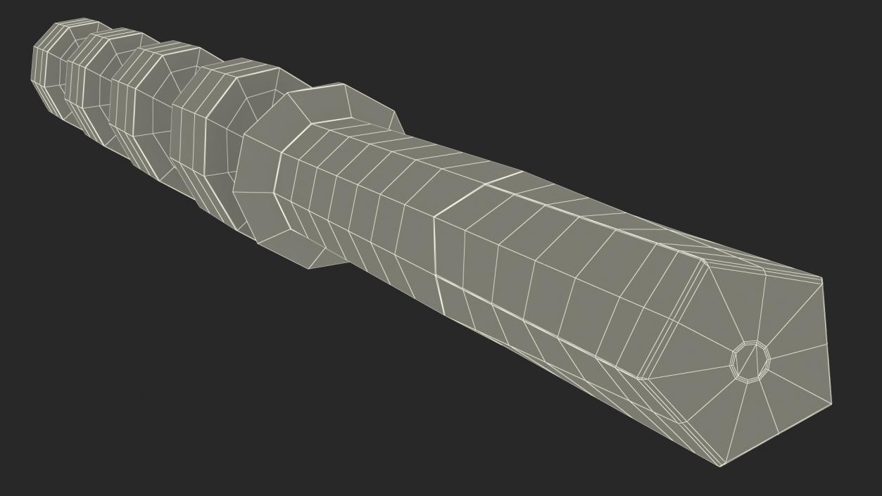 Wood Auger Drill Bit New 3D model
