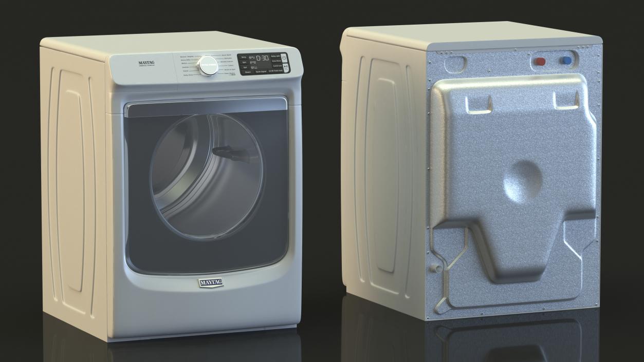 Drying Machine Maytag White 3D