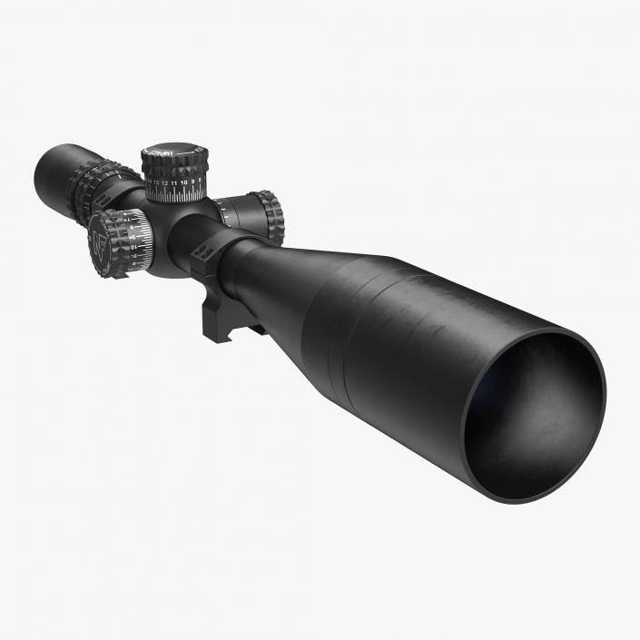 3D Sniper Rifle Scope model