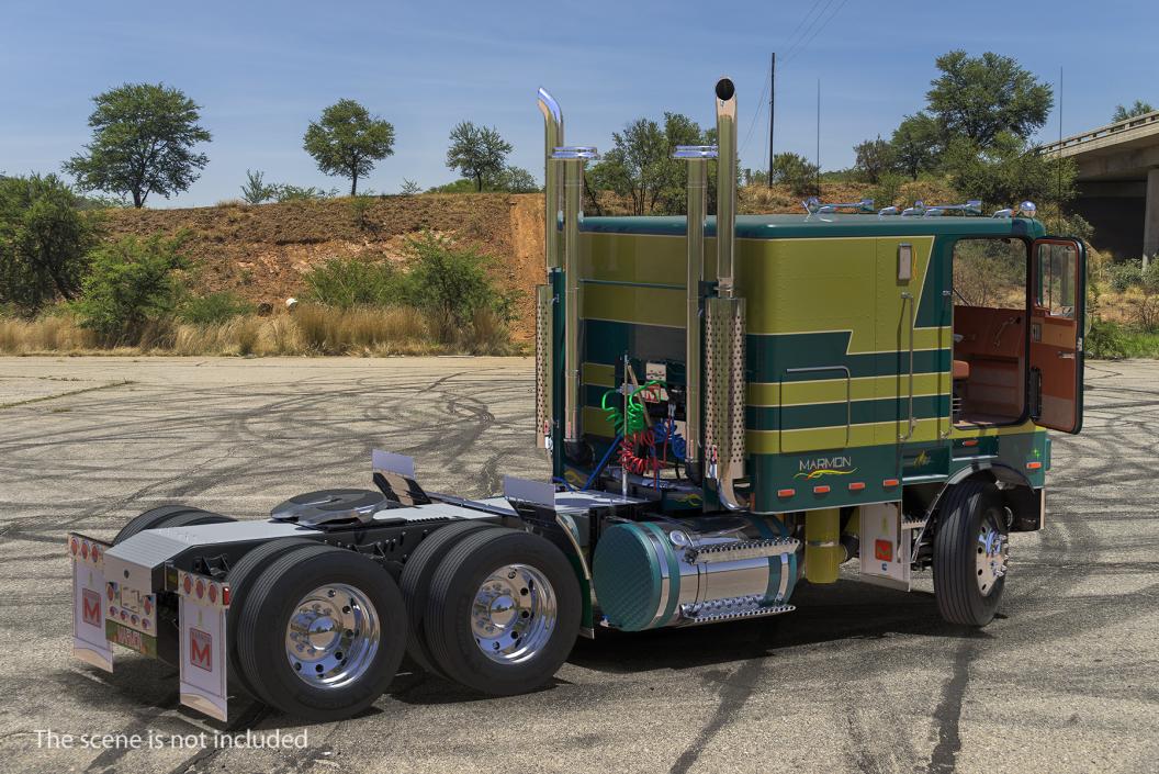 Marmon 110P Truck Rigged 3D model