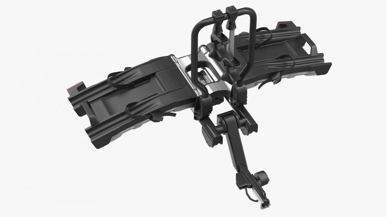 Hitch Bike Racks Thule EasyFold XT2 Rigged 3D