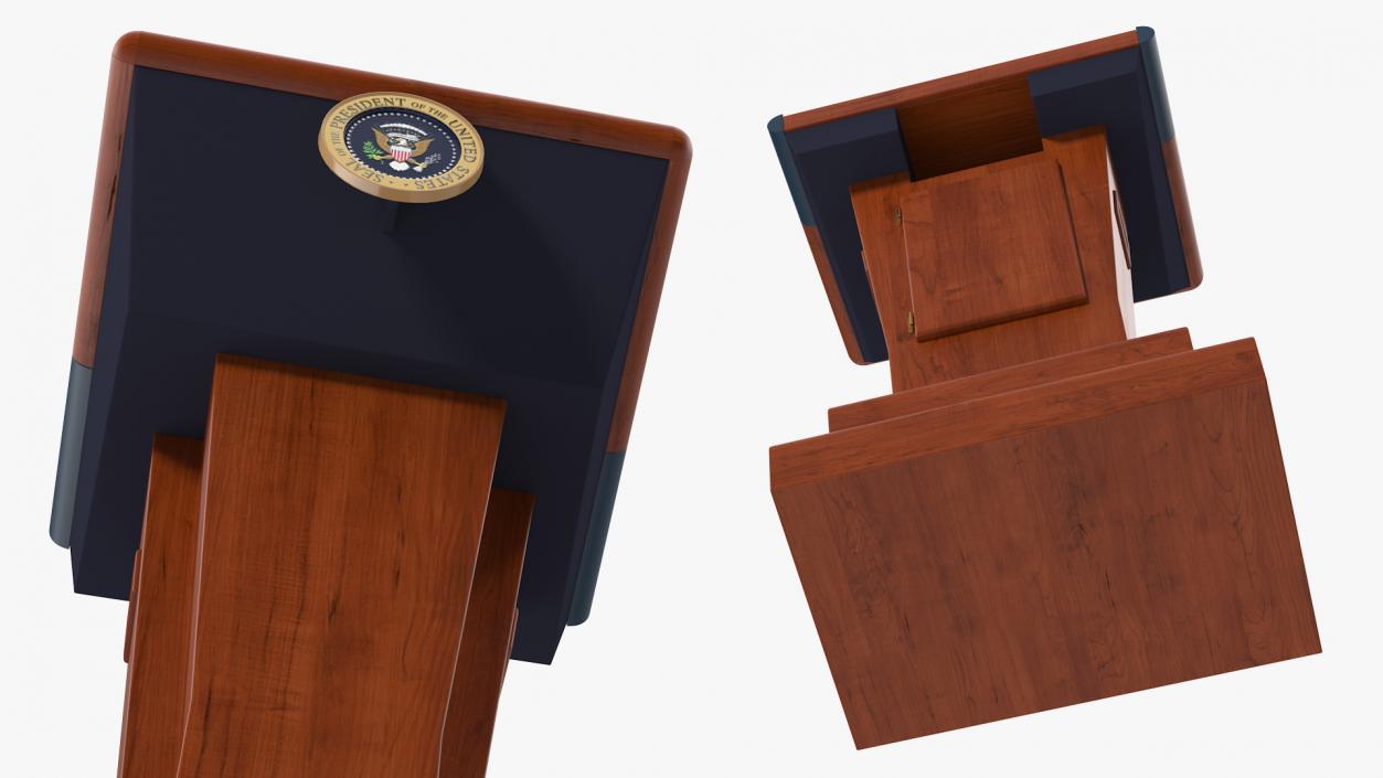 3D Speech Stand United States President