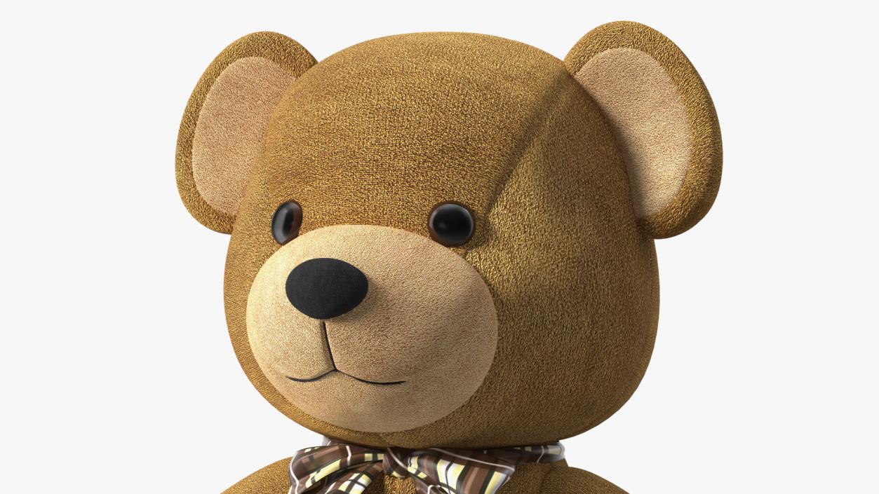 3D Teddy Bear Rigged for Cinema 4D