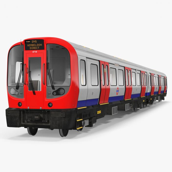 London Subway Train S8 3D