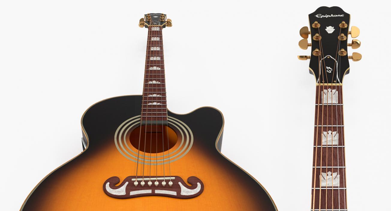 Electro Acoustic Guitar Epiphone 3D