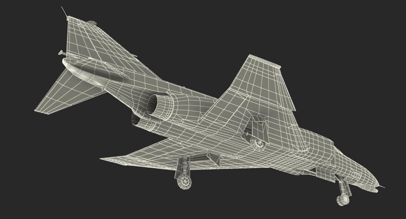 McDonnell Douglas F-4 Phantom II 2 3D model