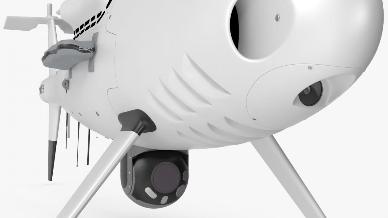 3D Camcopter UAV Rotorcraft Rigged