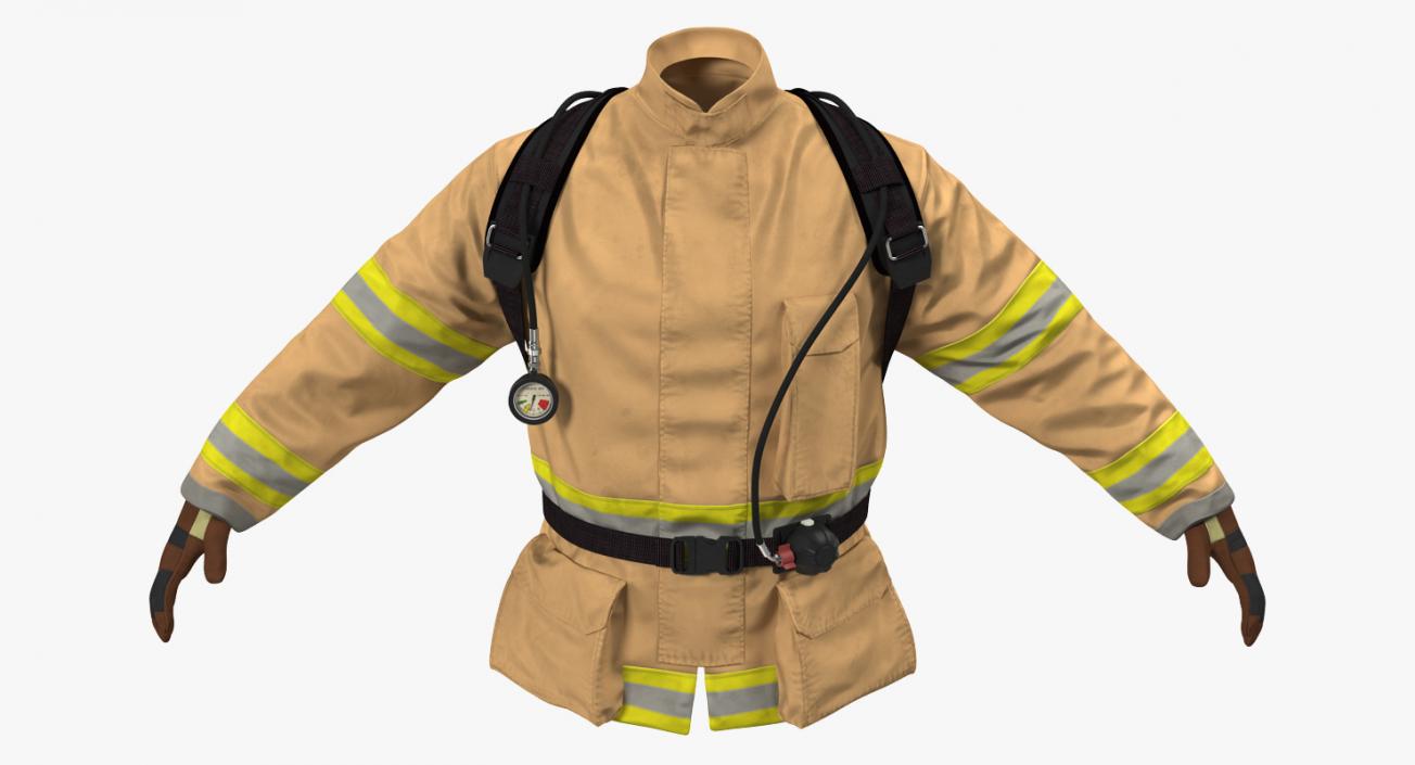 Firefighter Uniform 3D model