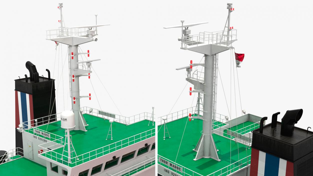 3D Bulk Carrier Ship Thor Madoc model