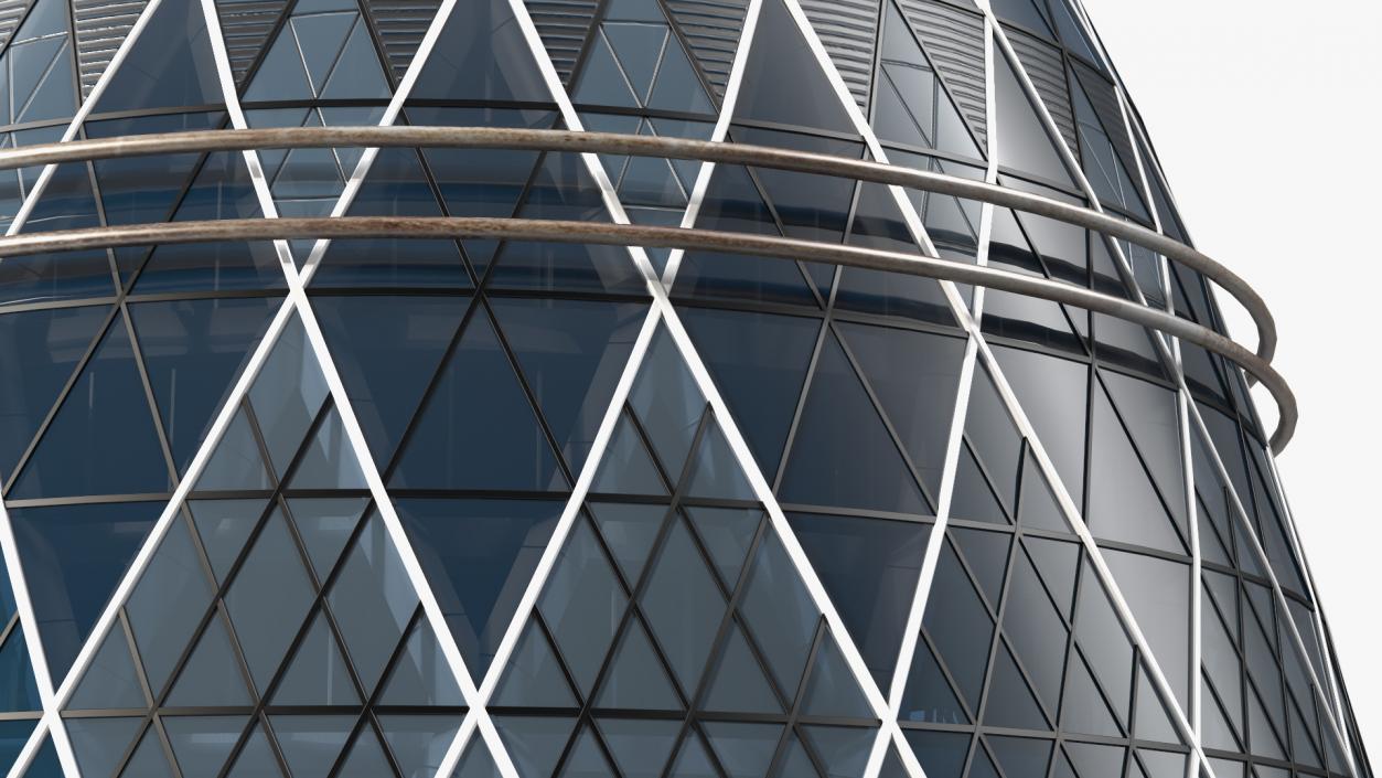 3D Commercial Skyscraper 30 St Mary Axe