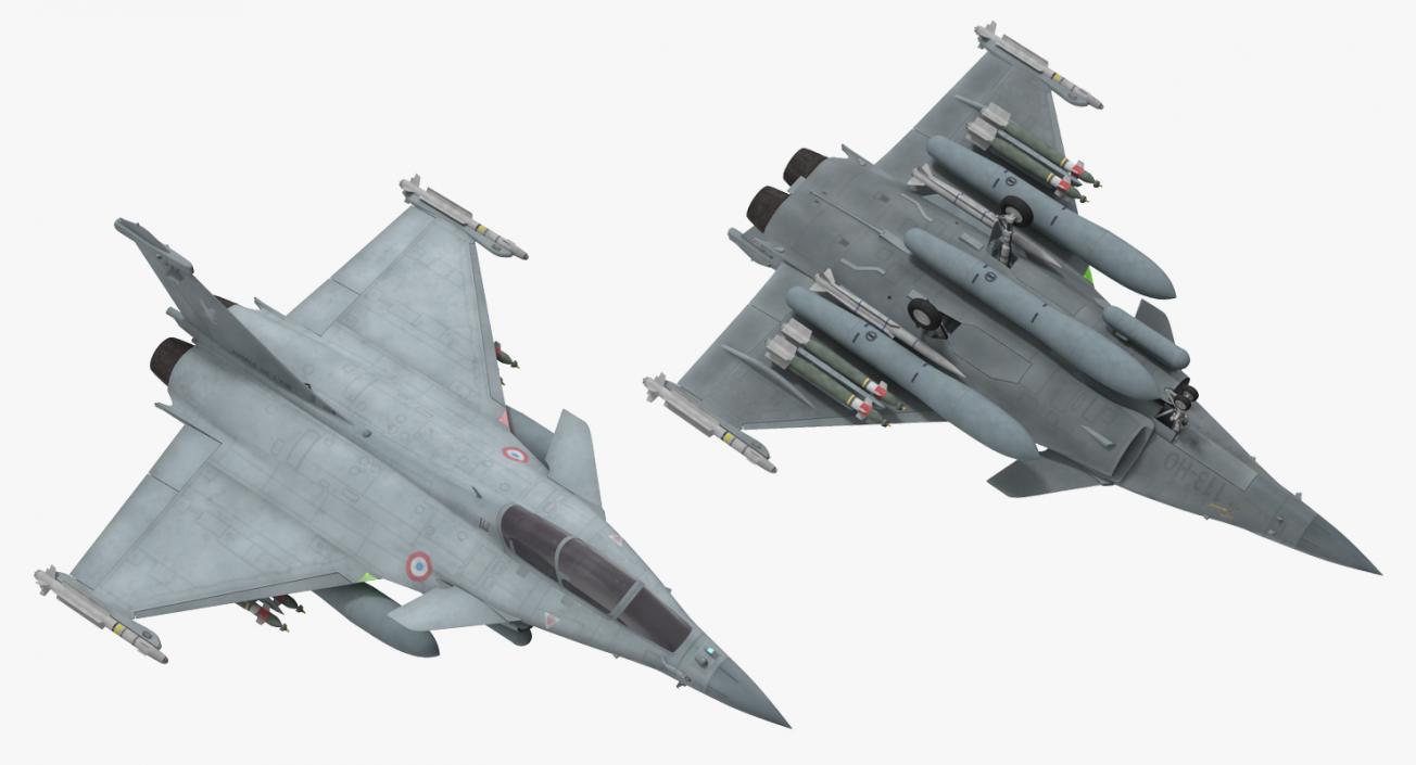 3D model Dassault Rafale