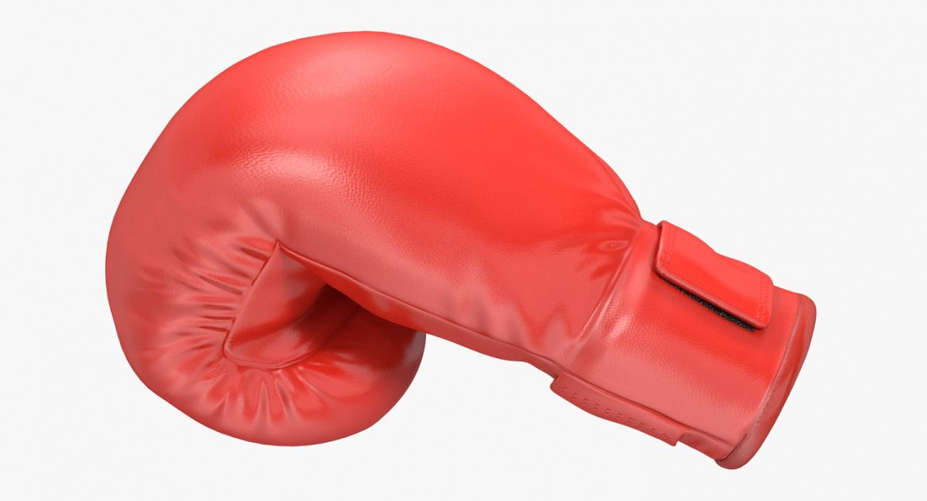 Boxing Gloves Fighting Pose 3D