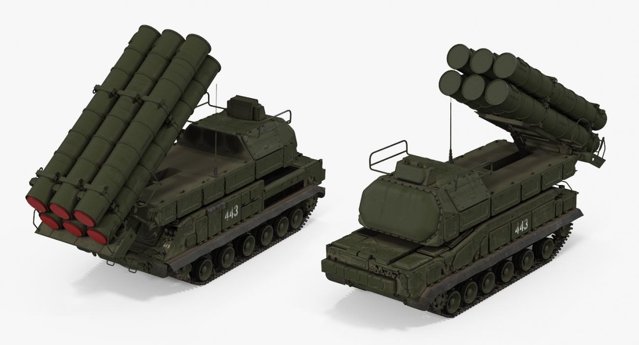 SAM System Buk M3 9K317M 3D model