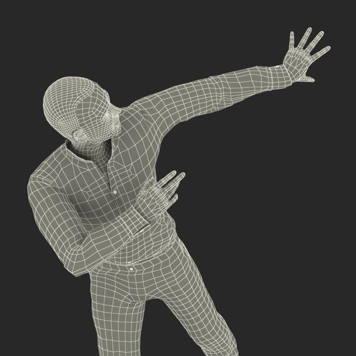 3D Male Figure Skater 2 Dancing model