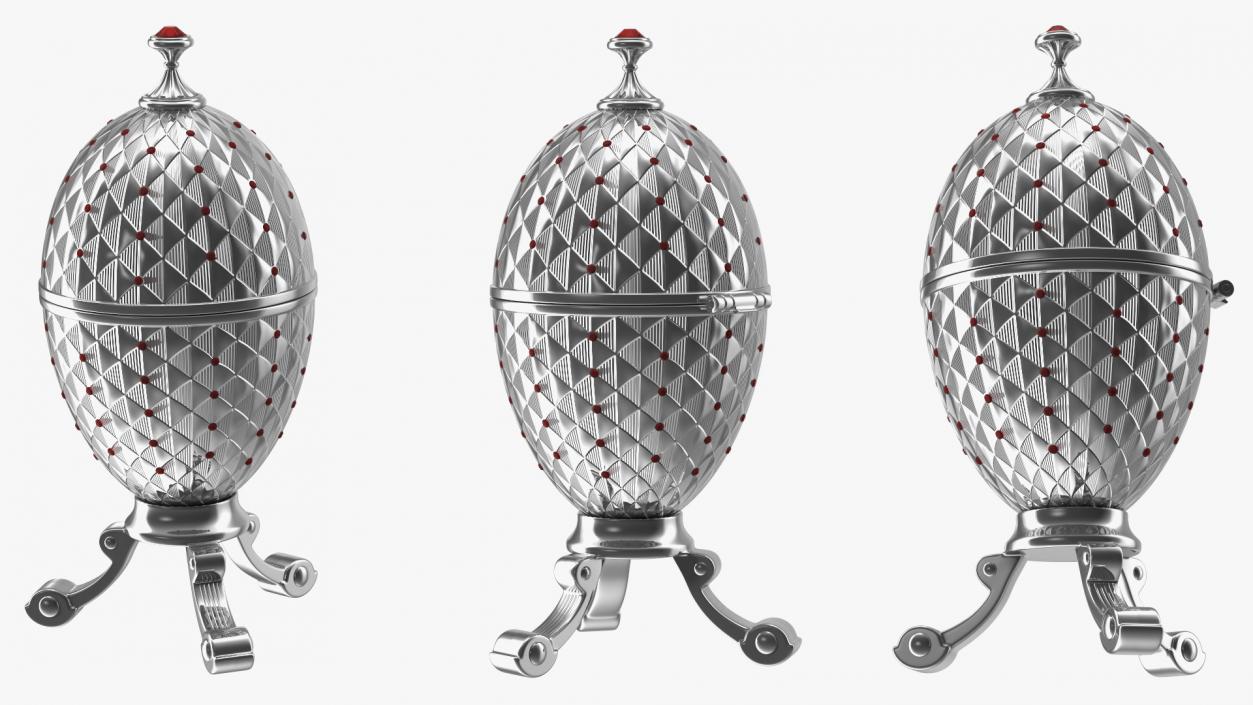 3D Faberge Eggs Set
