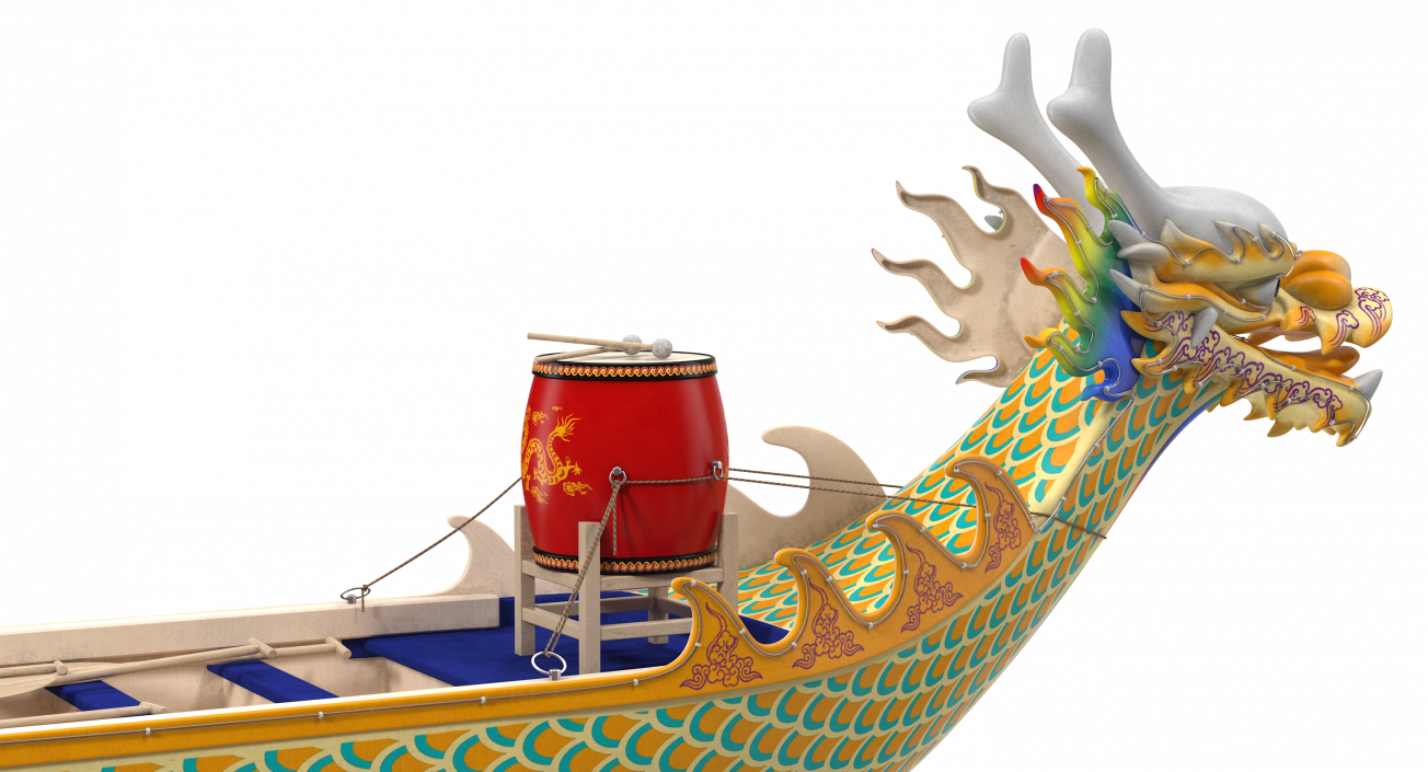Traditional Dragonboat 3D