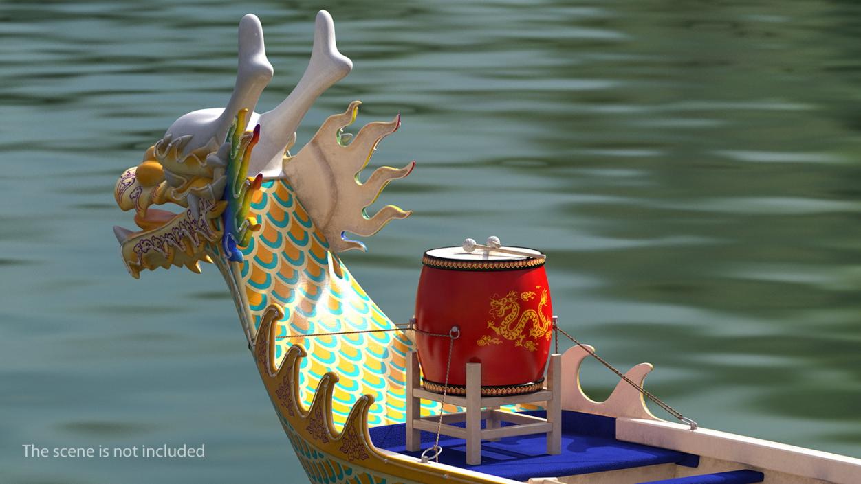 Traditional Dragonboat 3D