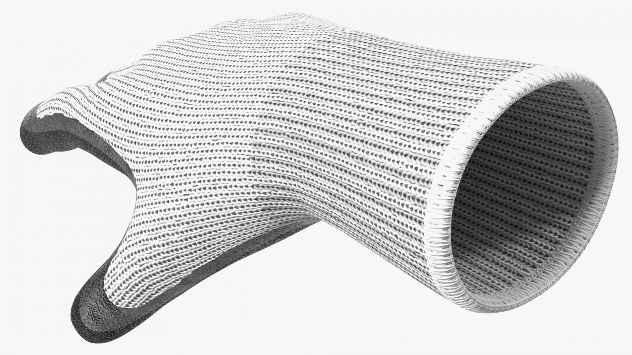 3D model Safety Work Gloves Rigged