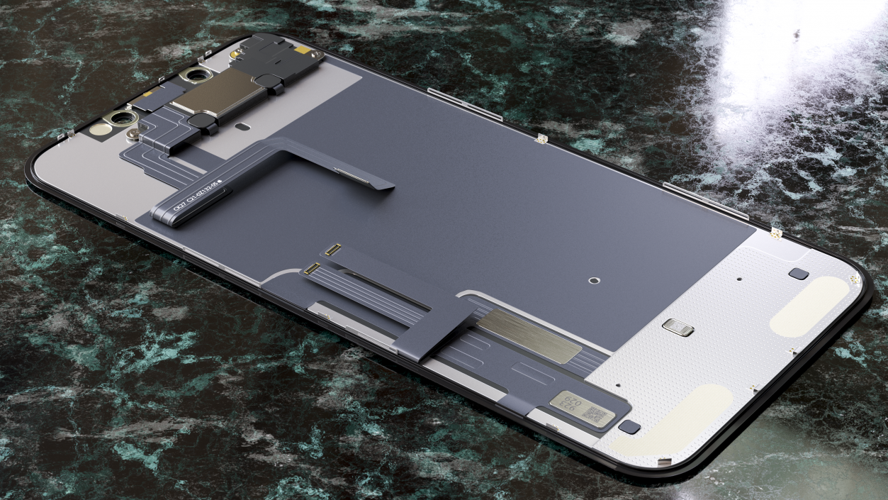 3D iPhone 11 with Full Internal Structure model