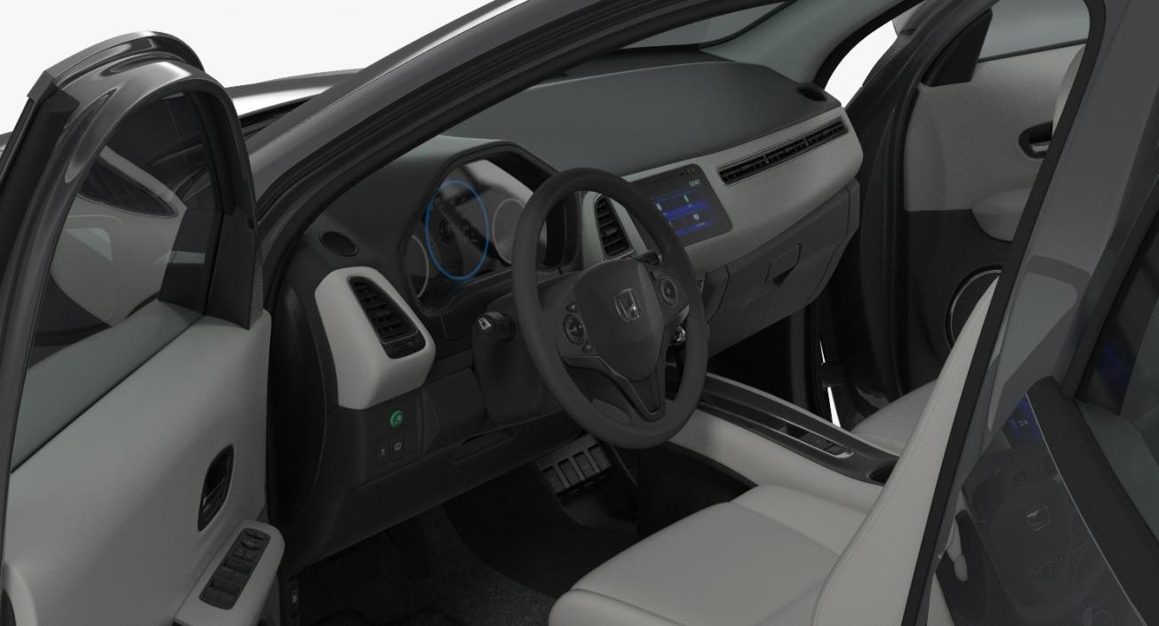 Crossover Honda HR-V Rigged 3D