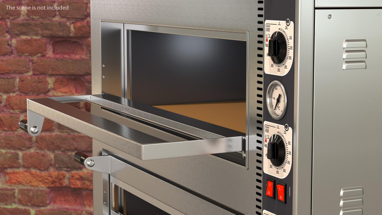 3D Triple Deck Electric Pizza Oven