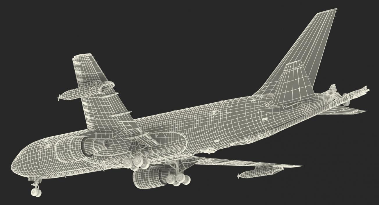 Boeing KC46 Pegasus Military Refueling Aircraft Rigged 3D model