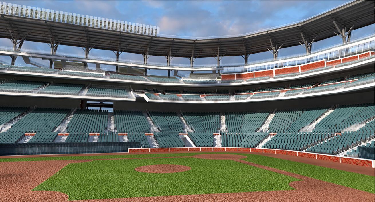 3D Baseball Stadium