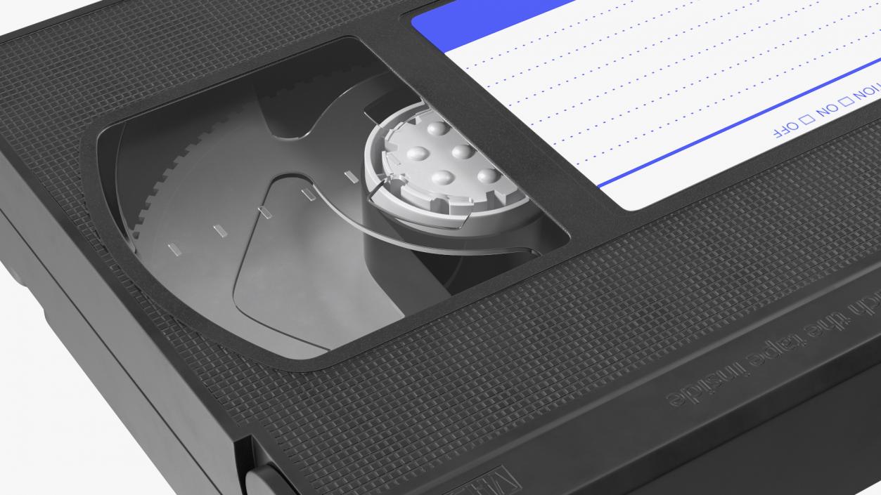Vintage E180 VHS Video Tape 3D